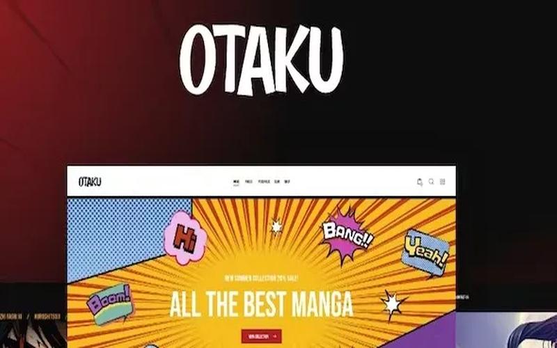 Otaku – 动漫资讯与插画作品周边商店主题