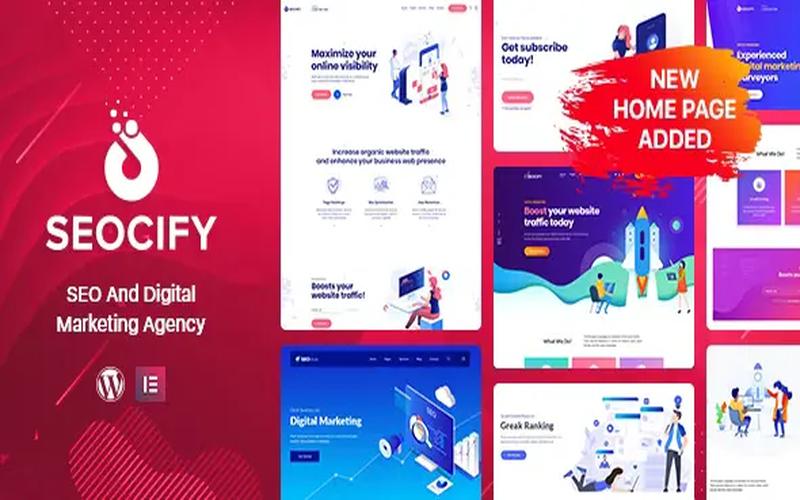 Seocify – SEO优化与数字营销服务机构主题