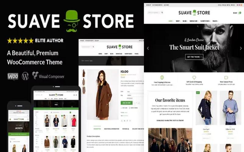 Suave – 时尚零售与多用途品牌商城主题
