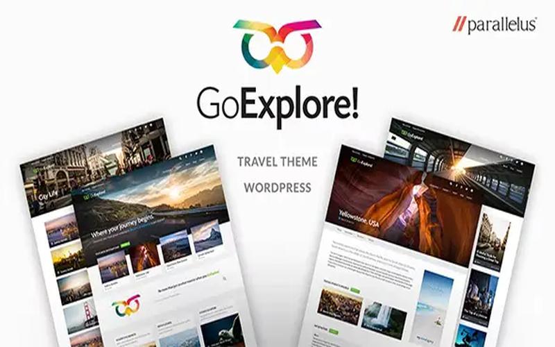 GoExplore – 旅行攻略与目的地目录展示主题