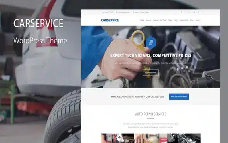 Car Service – 汽车维修与保养 WordPress 主题