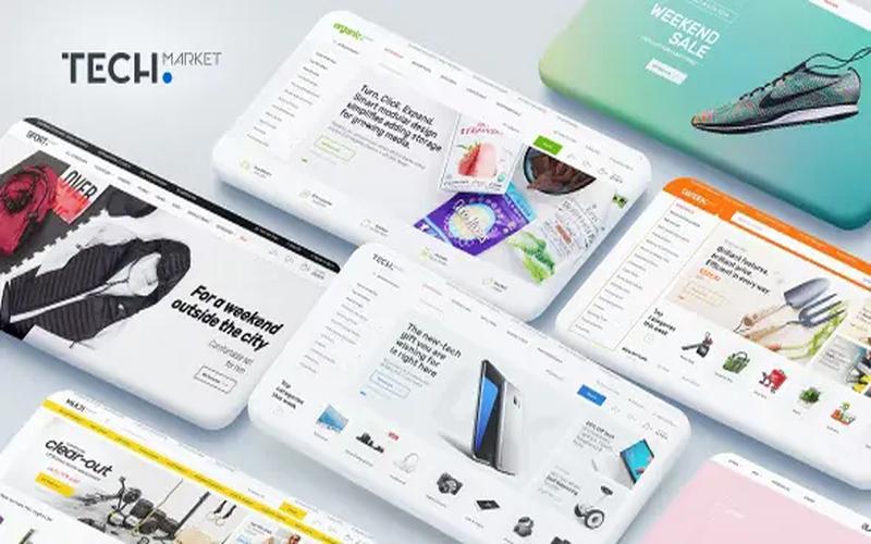 Techmarket – 数码家电与多品类零售商城主题
