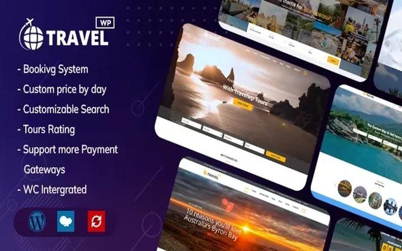 Travel WP – 旅游线路管理与出行预订主题