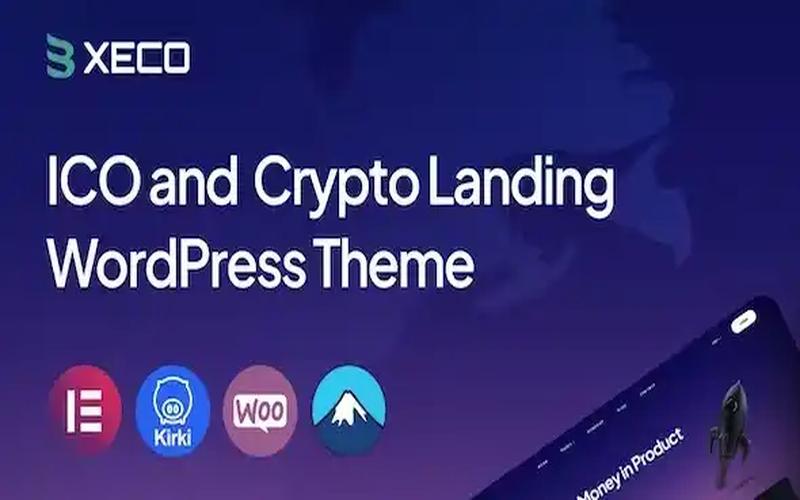 Xeco – 区块链项目与数字技术展示主题