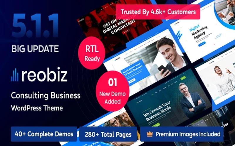 Reobiz – 商务咨询与企业顾问机构主题