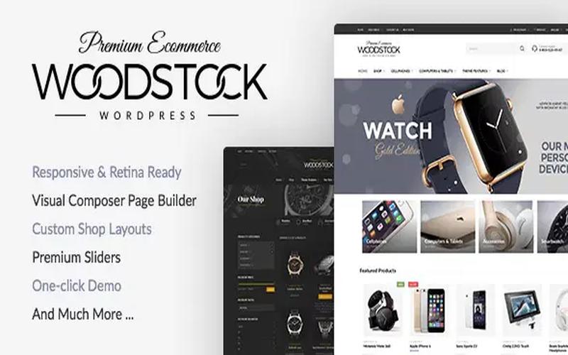 Woodstock – 数码电器与电子配件商城主题