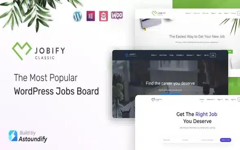 Jobify – 招聘求职职位发布主题