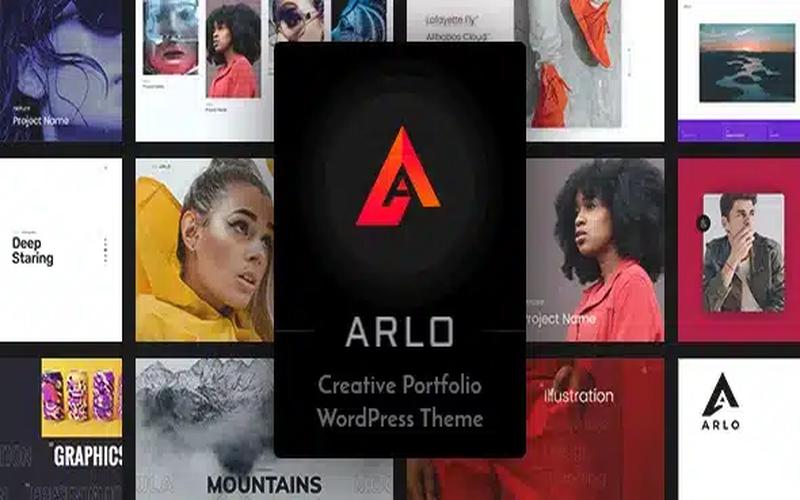 Arlo – 创意作品集 WordPress 主题