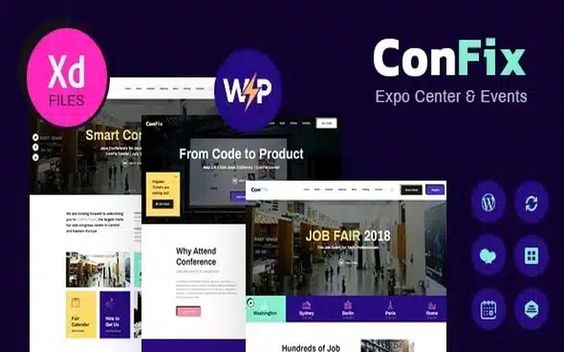 ConFix – 展会与活动 WordPress 主题