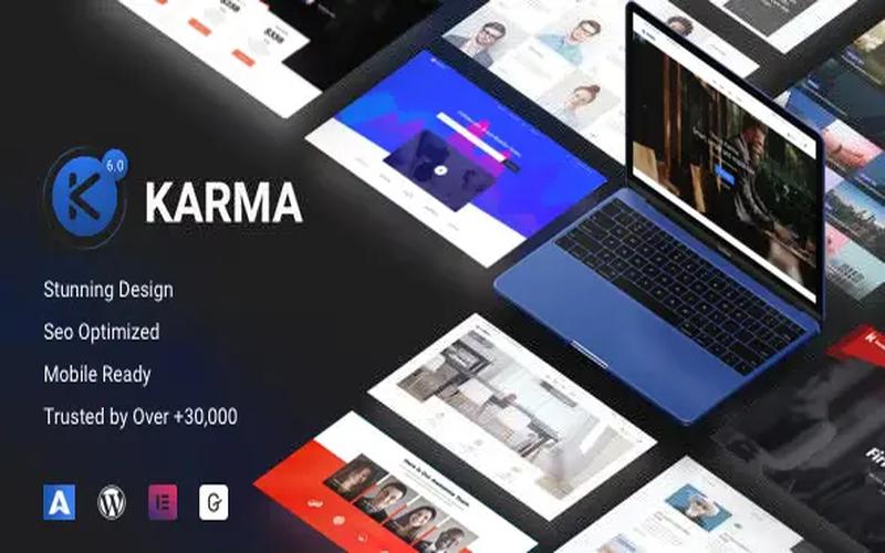 Karma – 多用途响应式企业官网主题