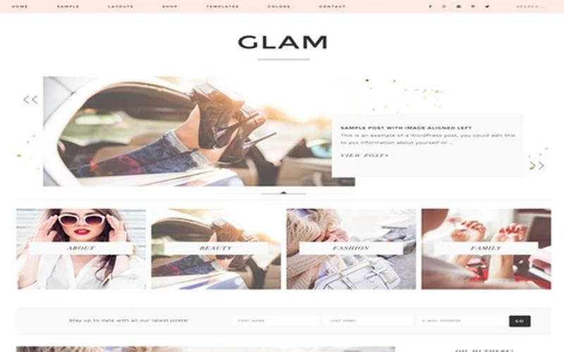 Glam Pro – 时尚生活博客与品牌商品主题