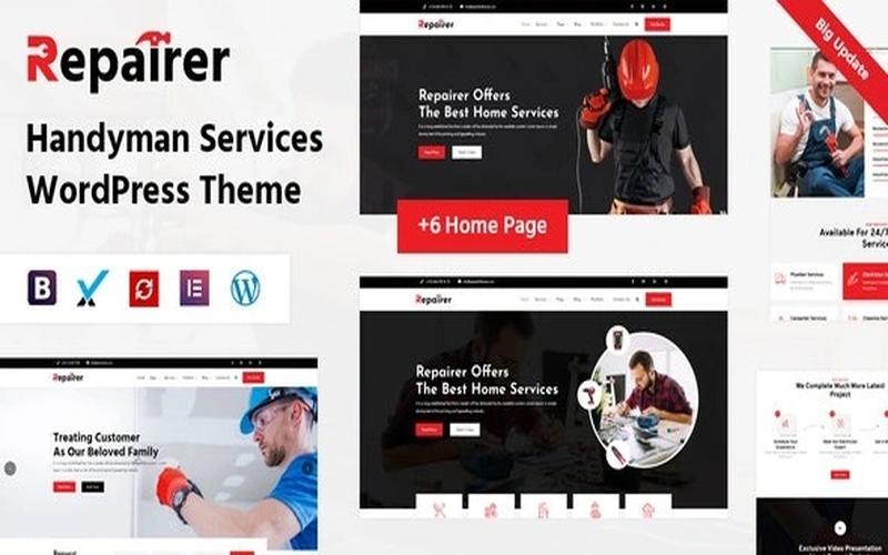 Repairer – 家居维修与装修维护服务主题