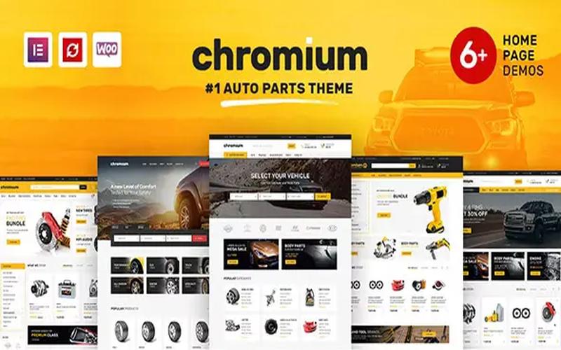 Chromium – 汽车配件商店主题