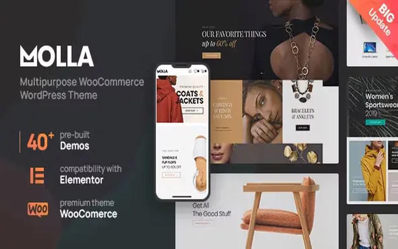 Molla – 品牌商城与多用途商品目录主题
