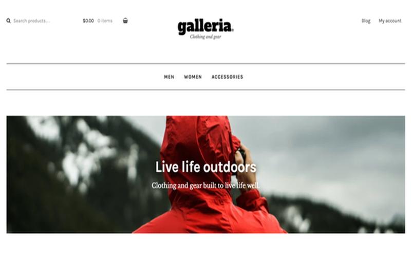Galleria Storefront – 商城主题