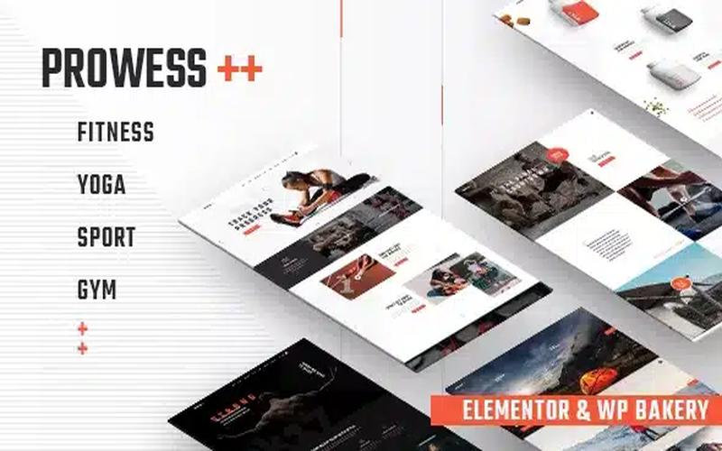 Prowess – 健身房课程与私教工作室主题