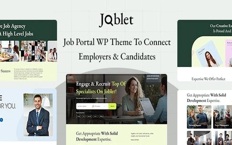 Joblet – 职位招聘与人才服务平台主题