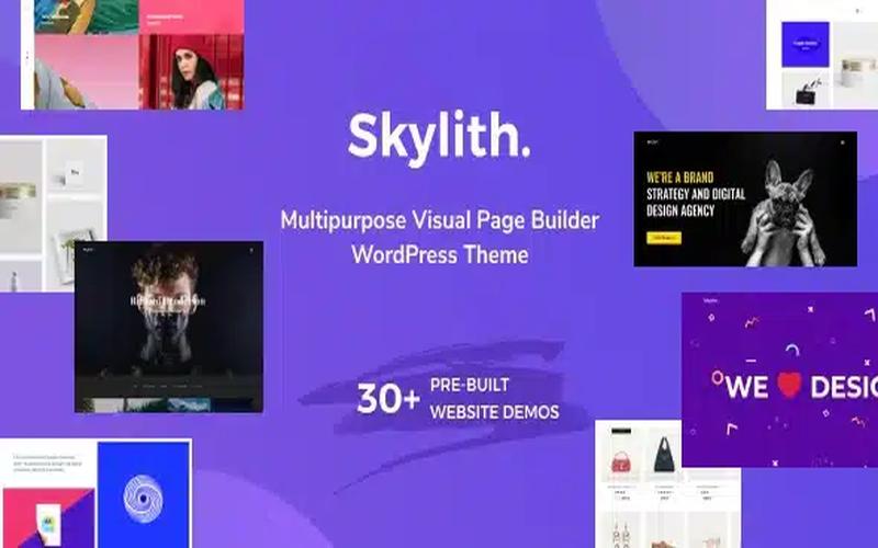 Skylith – 区块编辑与创意品牌展示主题