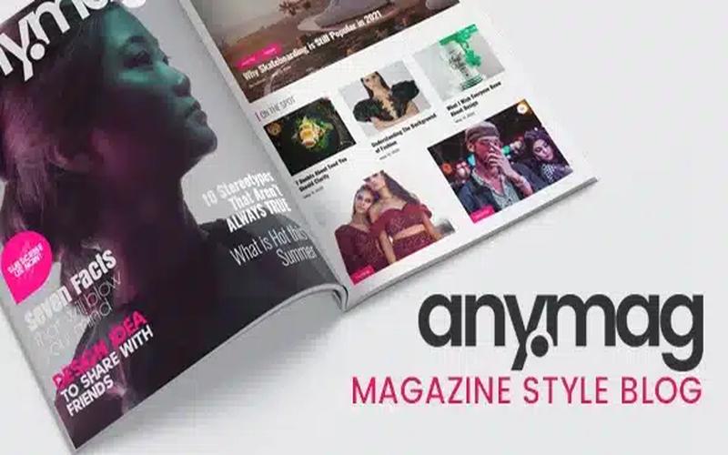 Anymag – 杂志风格 WordPress 博客主题