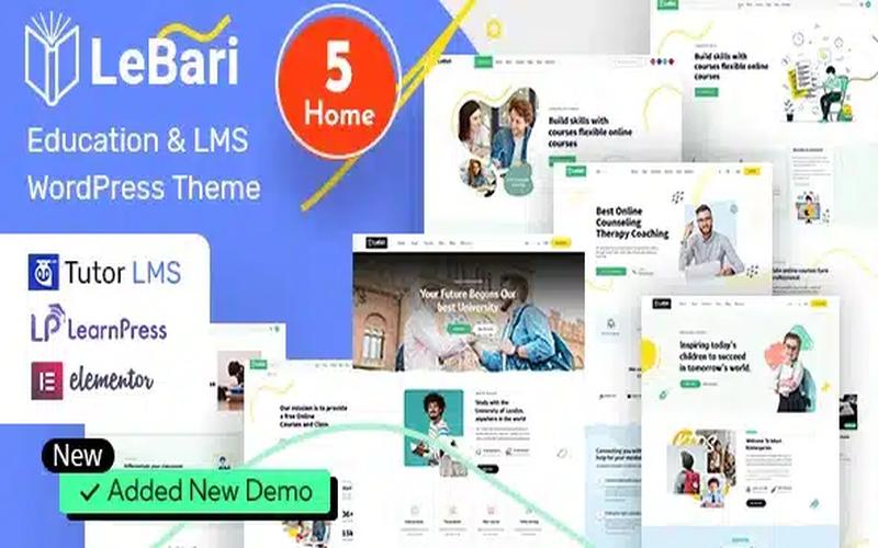 LeBari – 教育培训机构/在线课程网站主题