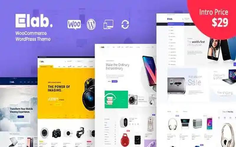 eLab – 电子产品与数码配件商城主题