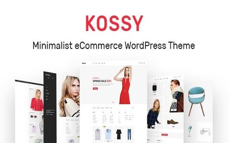 Kossy – 简约服饰与家居商品商城主题