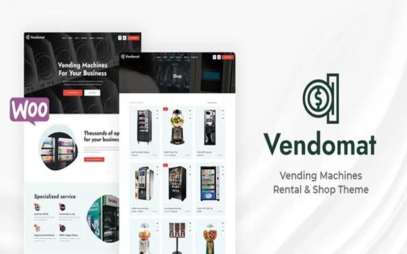 Vendomat – 自动售货设备销售与租赁主题