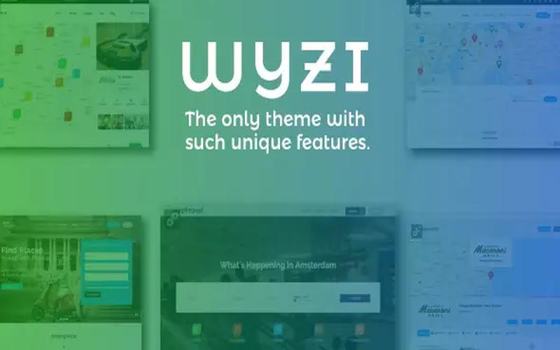 Wyzi – 本地商家与服务信息目录主题